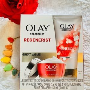 OLAY REGENERIST MICRO SCULPTING CREAM + CLEANSER